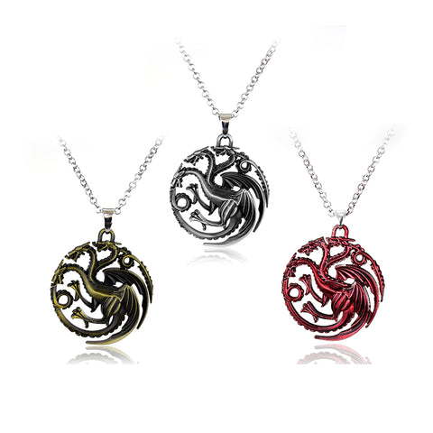 Game Of Thrones Pendant Necklace