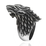 Game Of Thrones Stark Direwolf Ring